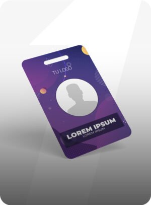 Credencial de Cartón Duplex